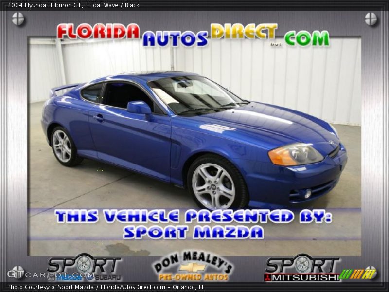 Tidal Wave / Black 2004 Hyundai Tiburon GT