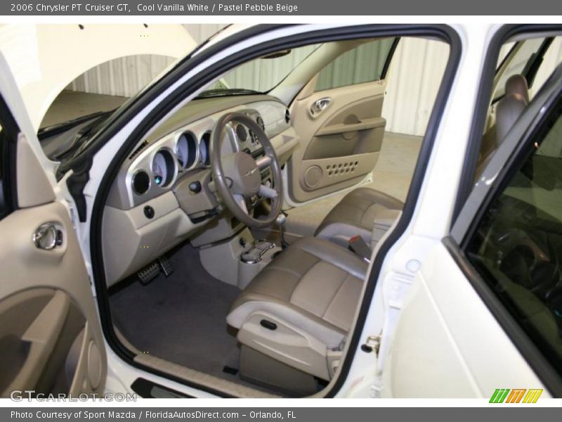 Cool Vanilla White / Pastel Pebble Beige 2006 Chrysler PT Cruiser GT