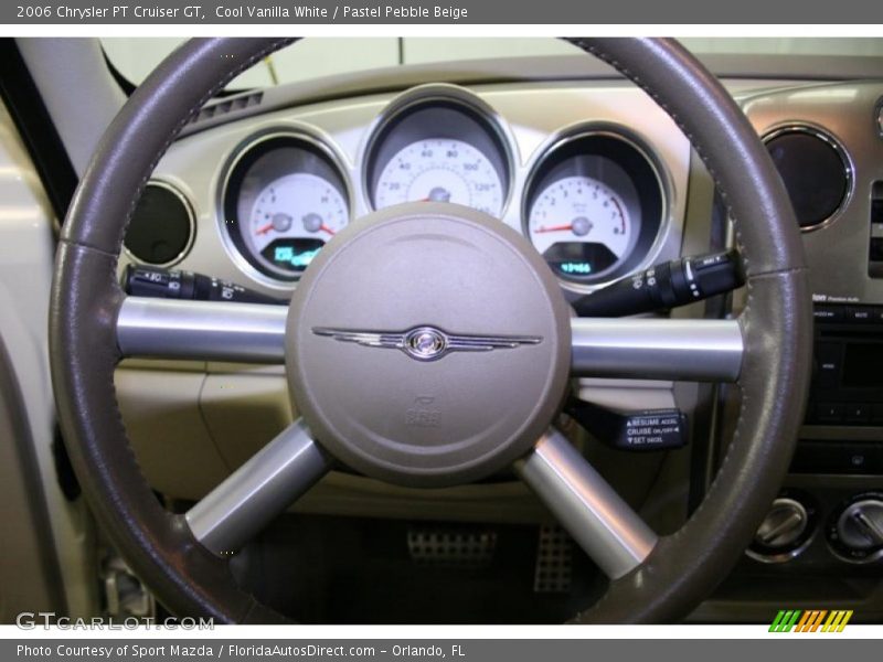 Cool Vanilla White / Pastel Pebble Beige 2006 Chrysler PT Cruiser GT