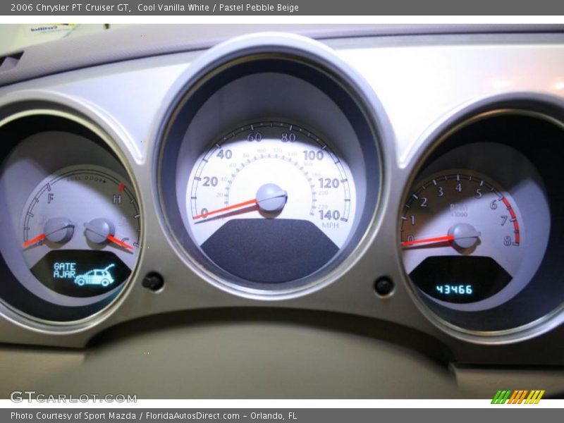 Cool Vanilla White / Pastel Pebble Beige 2006 Chrysler PT Cruiser GT