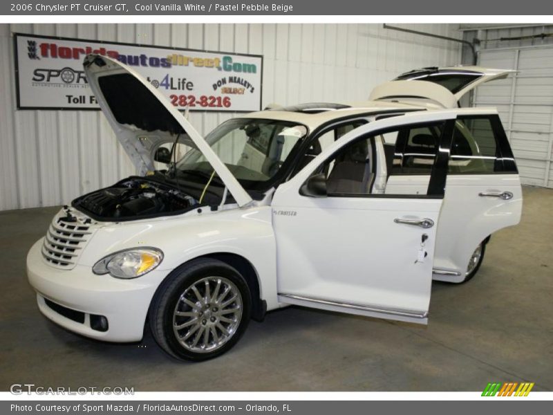 Cool Vanilla White / Pastel Pebble Beige 2006 Chrysler PT Cruiser GT