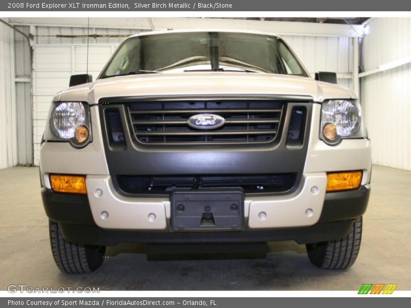 Silver Birch Metallic / Black/Stone 2008 Ford Explorer XLT Ironman Edition