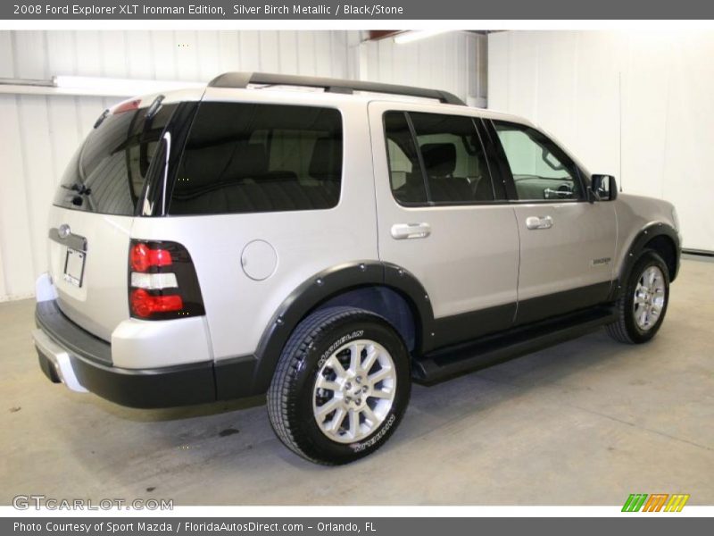 Silver Birch Metallic / Black/Stone 2008 Ford Explorer XLT Ironman Edition