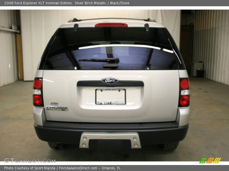 Silver Birch Metallic / Black/Stone 2008 Ford Explorer XLT Ironman Edition