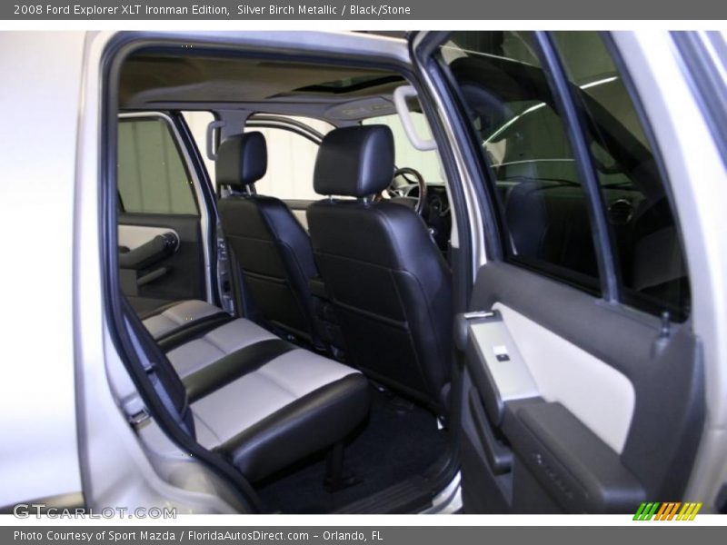 Silver Birch Metallic / Black/Stone 2008 Ford Explorer XLT Ironman Edition