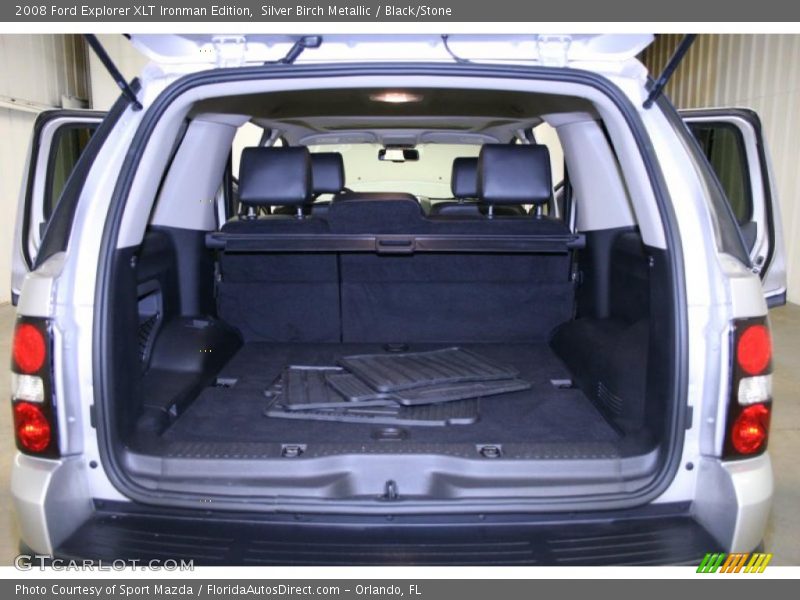 Silver Birch Metallic / Black/Stone 2008 Ford Explorer XLT Ironman Edition