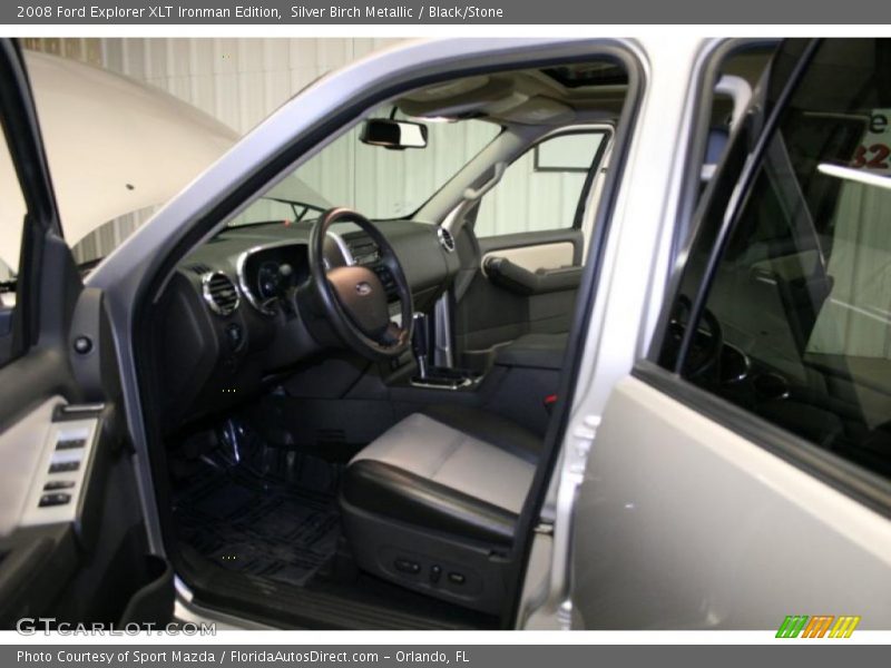 Silver Birch Metallic / Black/Stone 2008 Ford Explorer XLT Ironman Edition