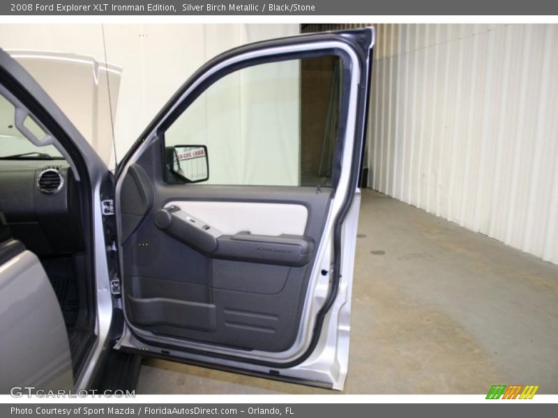 Silver Birch Metallic / Black/Stone 2008 Ford Explorer XLT Ironman Edition