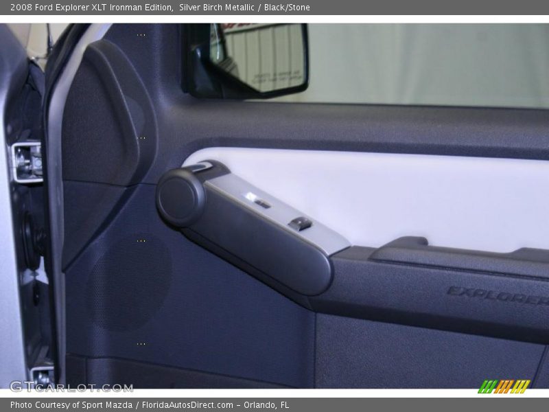 Silver Birch Metallic / Black/Stone 2008 Ford Explorer XLT Ironman Edition