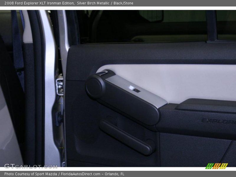 Silver Birch Metallic / Black/Stone 2008 Ford Explorer XLT Ironman Edition