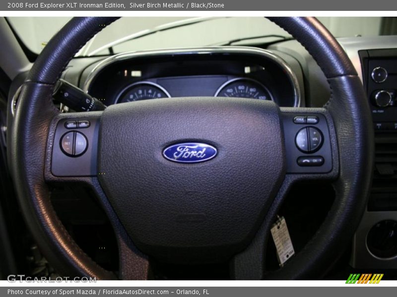 Silver Birch Metallic / Black/Stone 2008 Ford Explorer XLT Ironman Edition