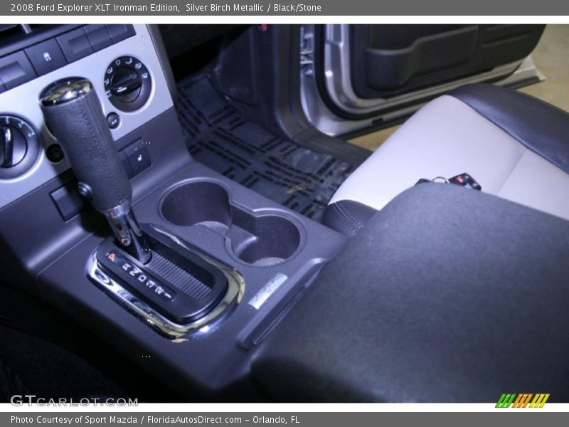 Silver Birch Metallic / Black/Stone 2008 Ford Explorer XLT Ironman Edition