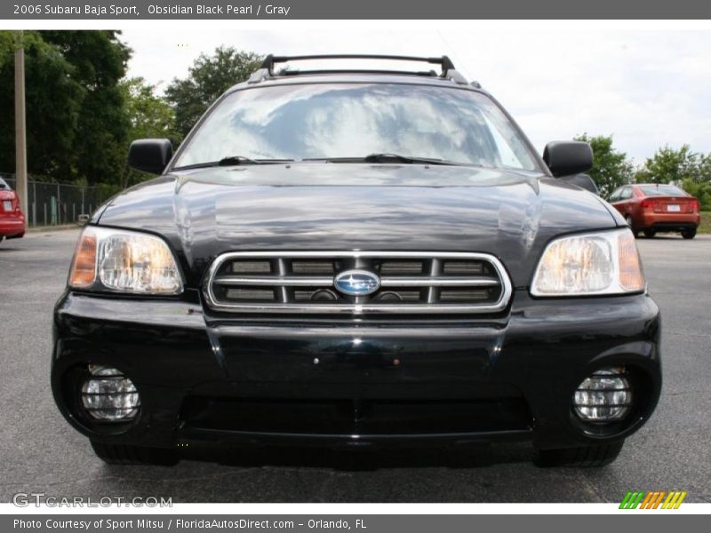 Obsidian Black Pearl / Gray 2006 Subaru Baja Sport