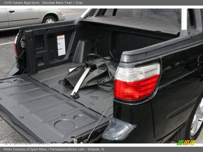 Obsidian Black Pearl / Gray 2006 Subaru Baja Sport