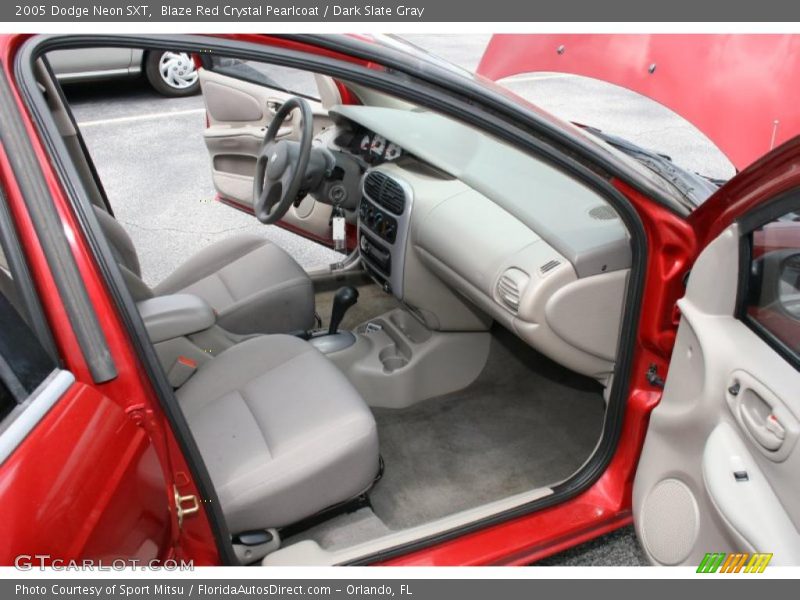 Blaze Red Crystal Pearlcoat / Dark Slate Gray 2005 Dodge Neon SXT