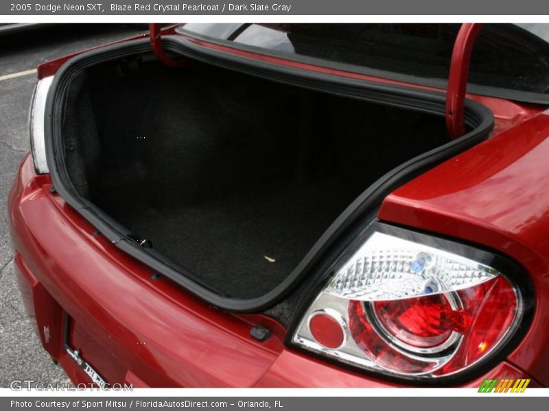 Blaze Red Crystal Pearlcoat / Dark Slate Gray 2005 Dodge Neon SXT