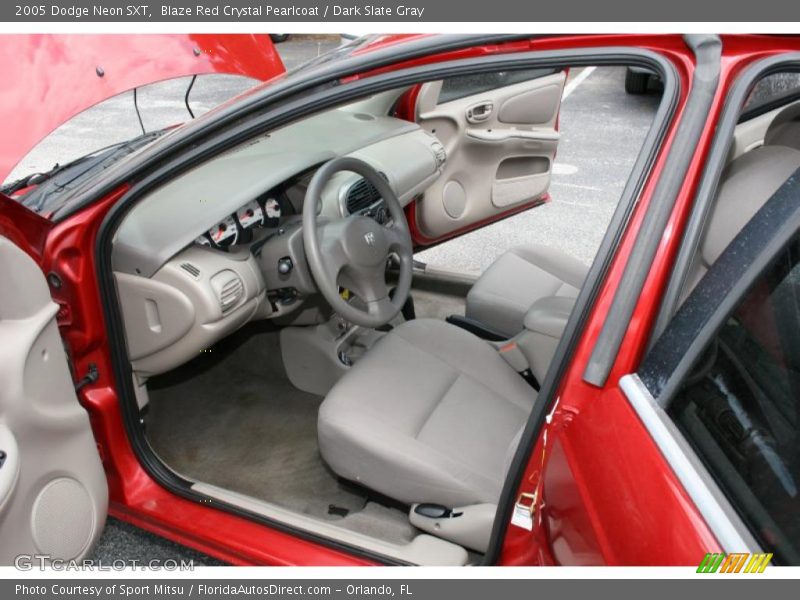 Blaze Red Crystal Pearlcoat / Dark Slate Gray 2005 Dodge Neon SXT