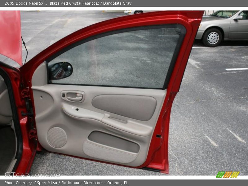 Blaze Red Crystal Pearlcoat / Dark Slate Gray 2005 Dodge Neon SXT