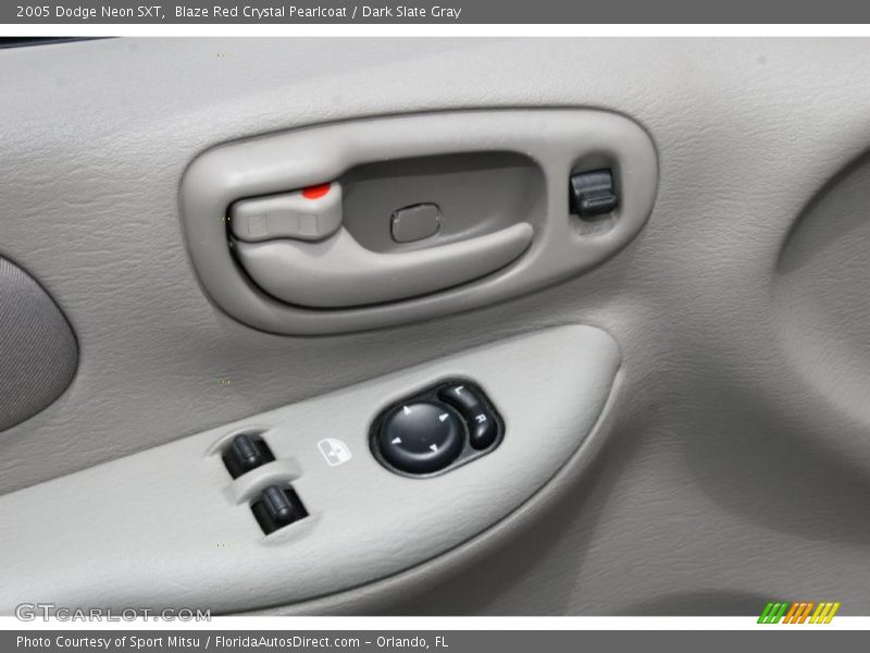 Blaze Red Crystal Pearlcoat / Dark Slate Gray 2005 Dodge Neon SXT