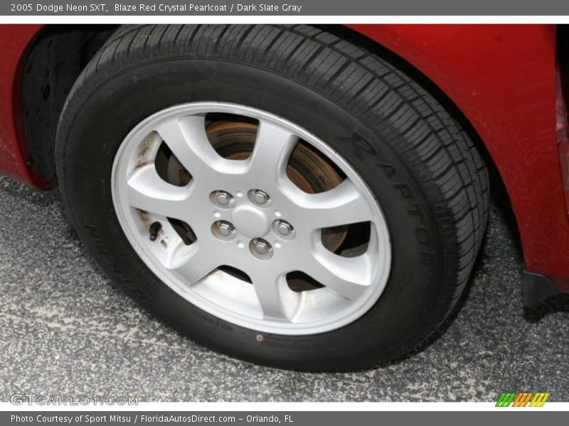 Blaze Red Crystal Pearlcoat / Dark Slate Gray 2005 Dodge Neon SXT