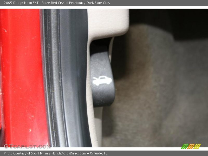 Blaze Red Crystal Pearlcoat / Dark Slate Gray 2005 Dodge Neon SXT