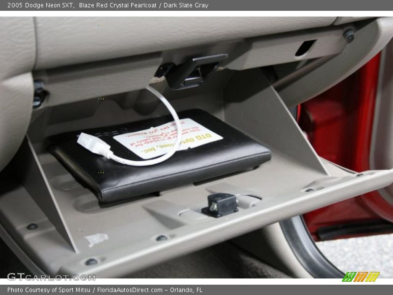 Blaze Red Crystal Pearlcoat / Dark Slate Gray 2005 Dodge Neon SXT