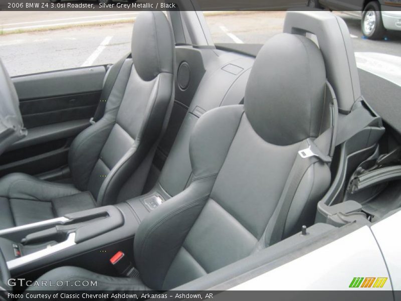 Silver Grey Metallic / Black 2006 BMW Z4 3.0si Roadster