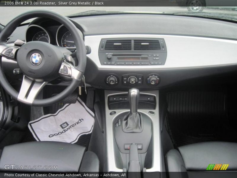 Silver Grey Metallic / Black 2006 BMW Z4 3.0si Roadster