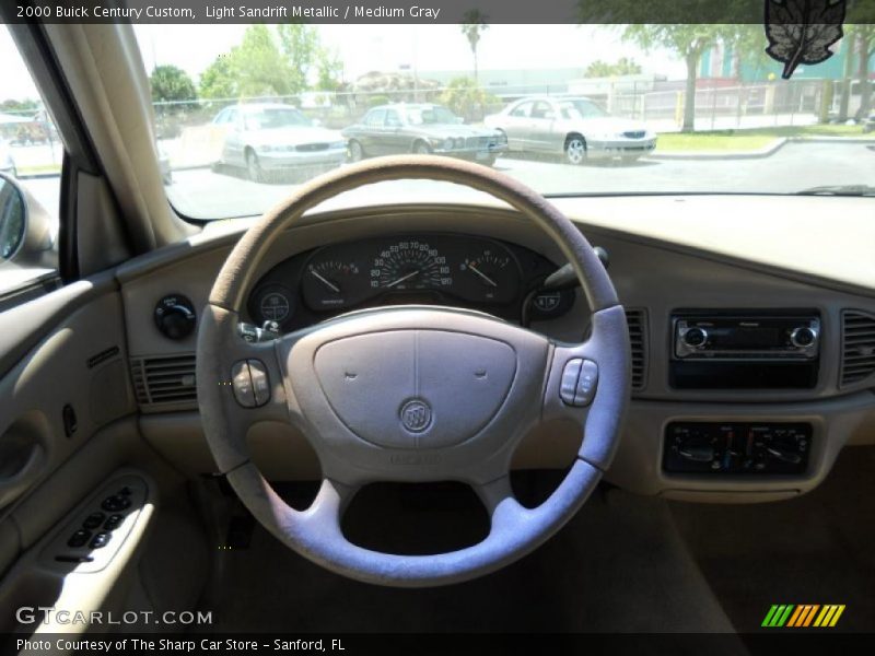 Light Sandrift Metallic / Medium Gray 2000 Buick Century Custom