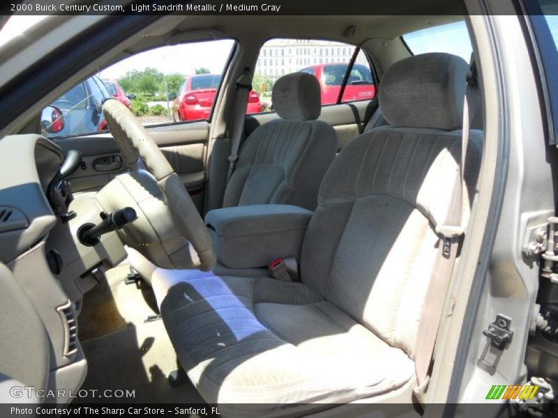 Light Sandrift Metallic / Medium Gray 2000 Buick Century Custom