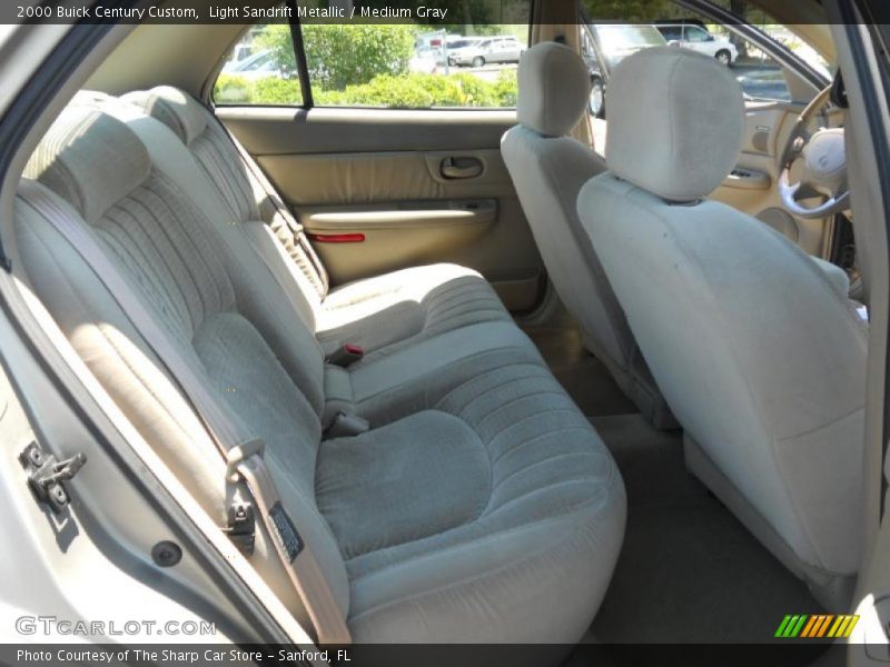 Light Sandrift Metallic / Medium Gray 2000 Buick Century Custom