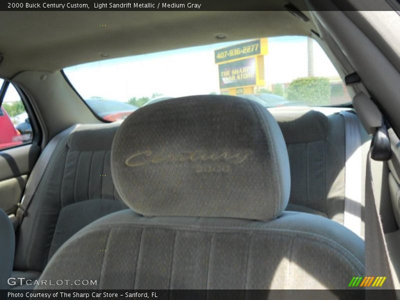 Light Sandrift Metallic / Medium Gray 2000 Buick Century Custom