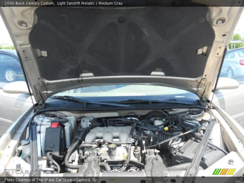 Light Sandrift Metallic / Medium Gray 2000 Buick Century Custom