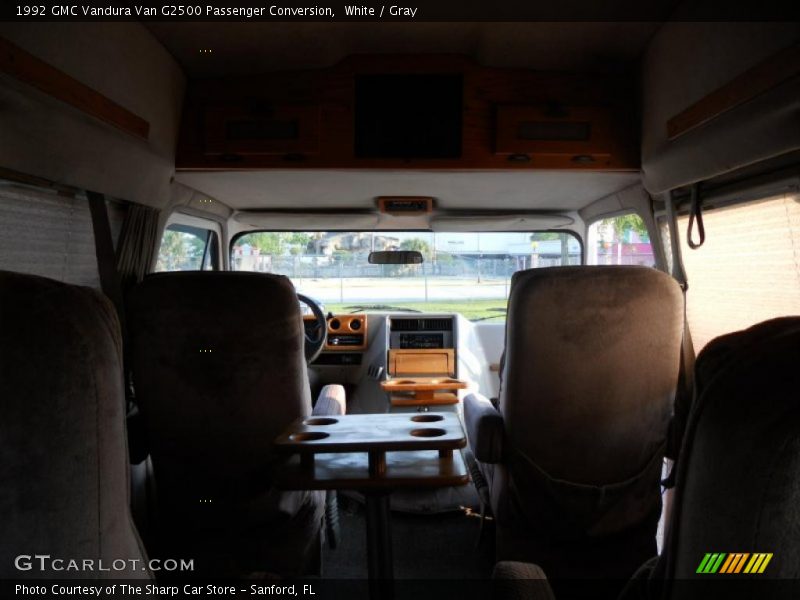 White / Gray 1992 GMC Vandura Van G2500 Passenger Conversion