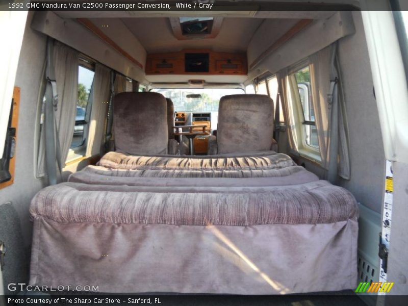 White / Gray 1992 GMC Vandura Van G2500 Passenger Conversion
