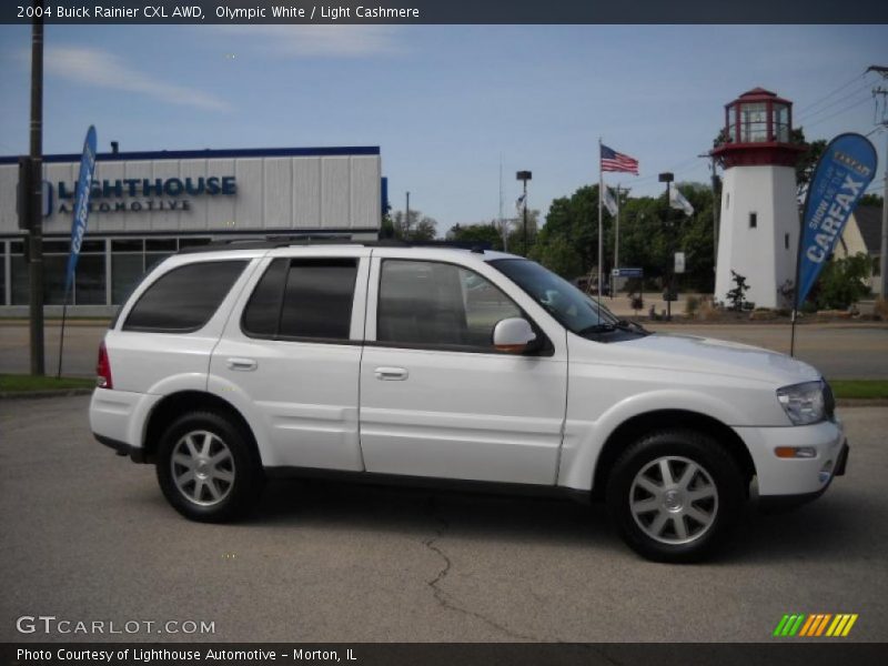 Olympic White / Light Cashmere 2004 Buick Rainier CXL AWD
