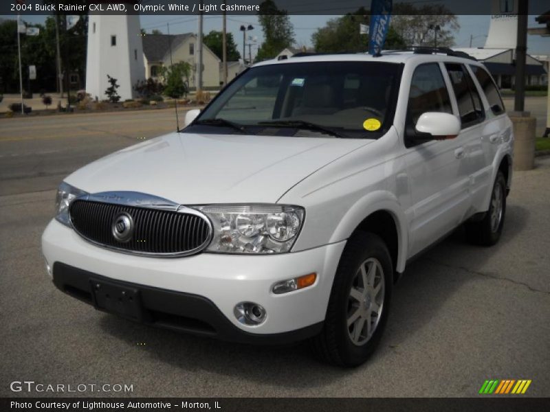 Olympic White / Light Cashmere 2004 Buick Rainier CXL AWD