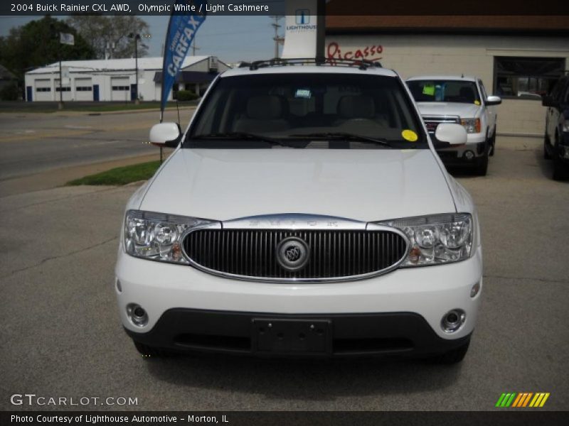 Olympic White / Light Cashmere 2004 Buick Rainier CXL AWD