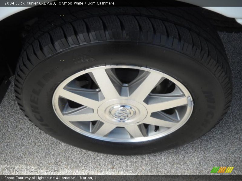 Olympic White / Light Cashmere 2004 Buick Rainier CXL AWD