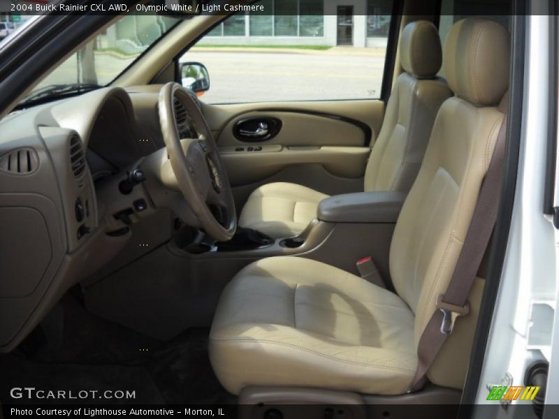 Olympic White / Light Cashmere 2004 Buick Rainier CXL AWD