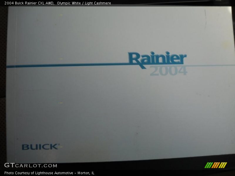 Olympic White / Light Cashmere 2004 Buick Rainier CXL AWD
