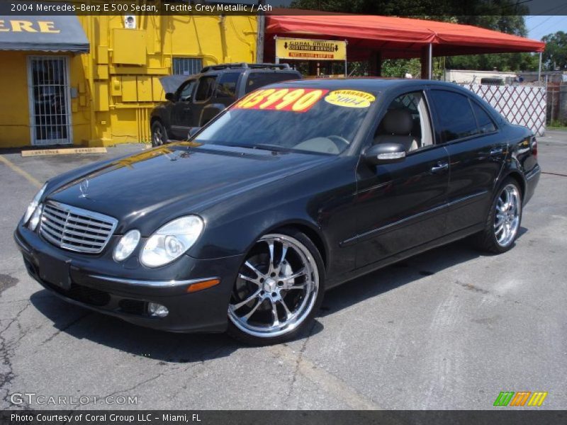 Tectite Grey Metallic / Ash 2004 Mercedes-Benz E 500 Sedan