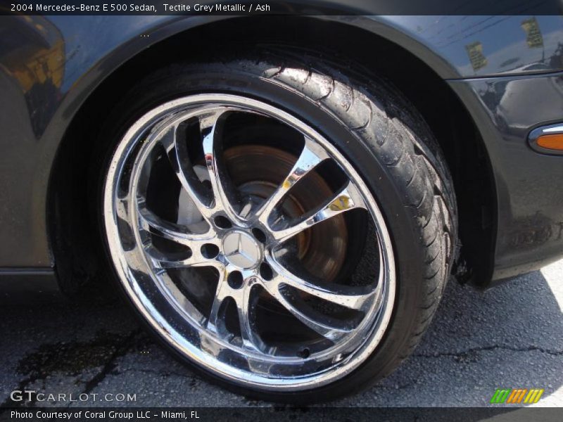 Tectite Grey Metallic / Ash 2004 Mercedes-Benz E 500 Sedan