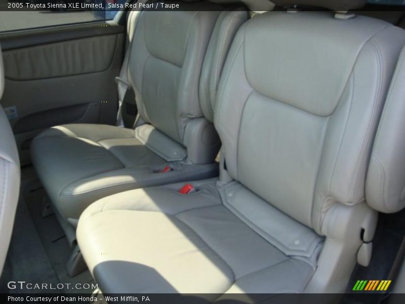 Salsa Red Pearl / Taupe 2005 Toyota Sienna XLE Limited