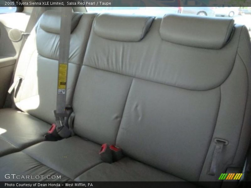 Salsa Red Pearl / Taupe 2005 Toyota Sienna XLE Limited