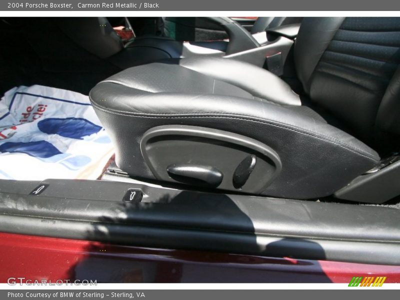 Carmon Red Metallic / Black 2004 Porsche Boxster