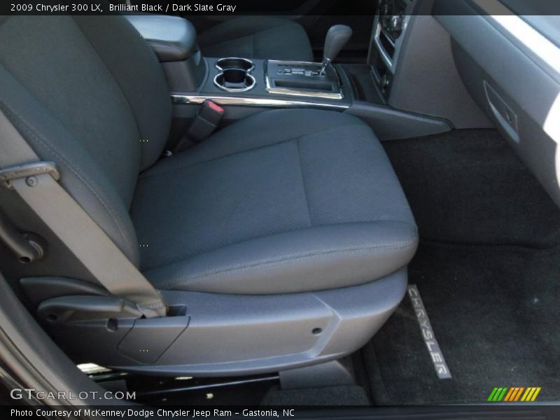 Brilliant Black / Dark Slate Gray 2009 Chrysler 300 LX