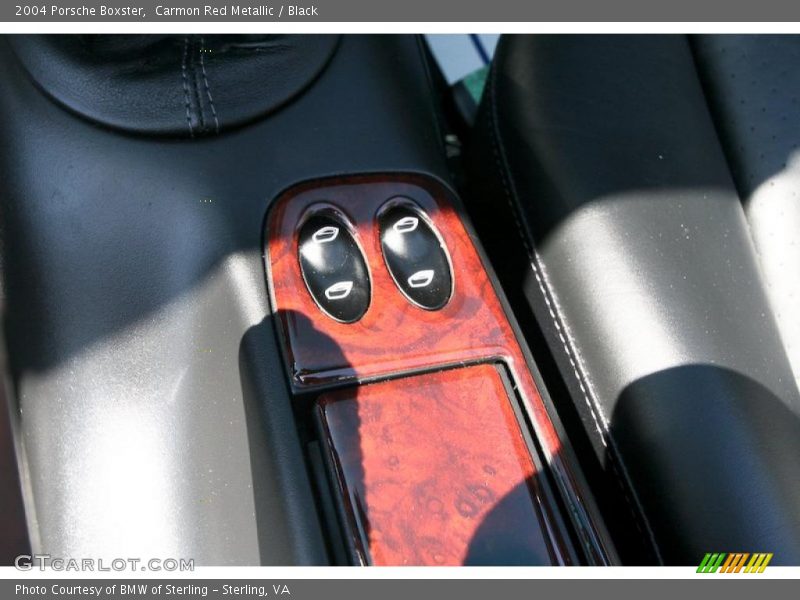 Carmon Red Metallic / Black 2004 Porsche Boxster