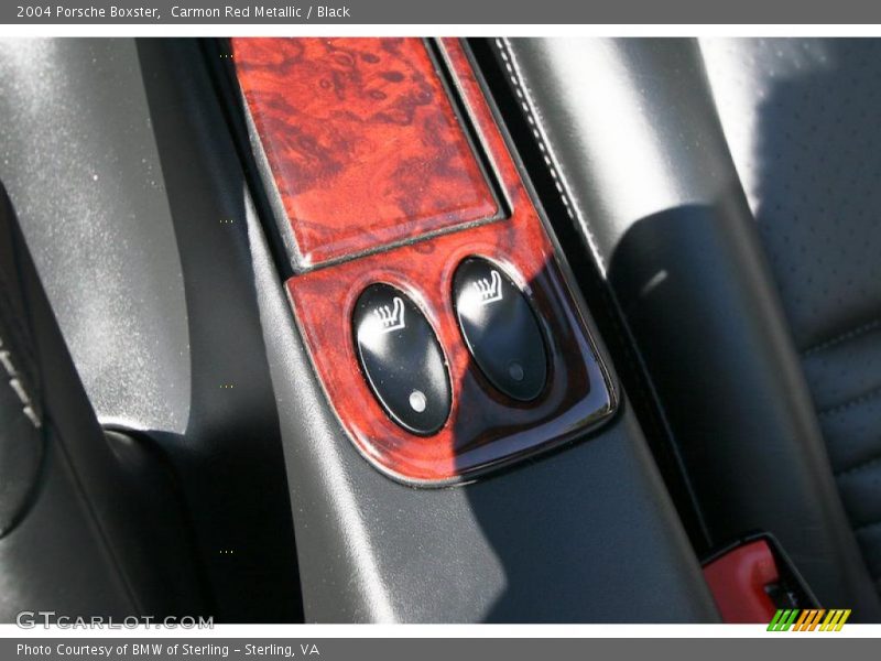 Carmon Red Metallic / Black 2004 Porsche Boxster