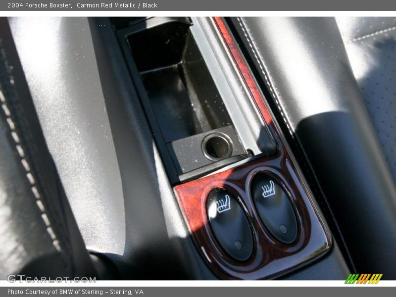Carmon Red Metallic / Black 2004 Porsche Boxster